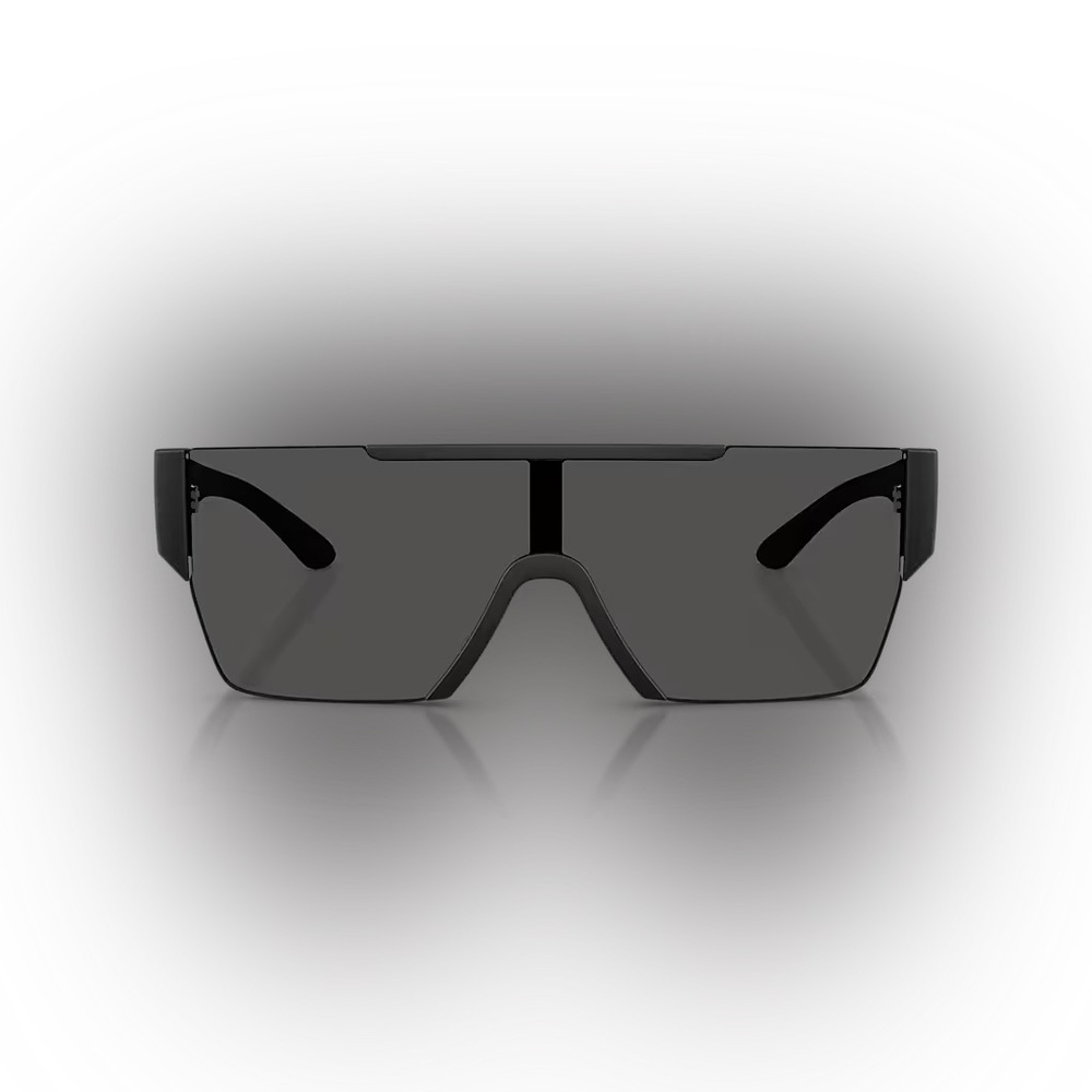 Burberry Black Visor Sunglasses with Tan Case - Picture 13 of 14